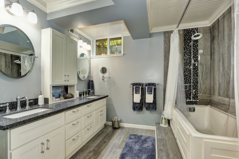 Spacious Master Bath with Double Vanities